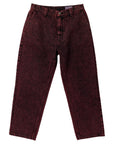 SPITFIRE ETERNAL DENIM PANT RED OVERDYE