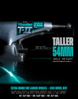 THUNDER TRUCKS T2 POLISHED SILVER - The Drive Skateboard Shop