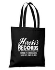 TRAFFIC SKATEBOARDS TOTE BAG "HIROKI'S RECORDS" BLACK - The Drive Skateboard Shop