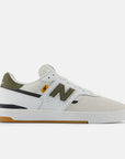 NEW BALANCE JAMIE FOY CUP 306 WHITE/DARK MOSS