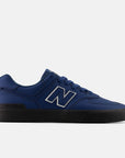 NEW BALANCE 574 VULC DARK SHORELINE BLUE/BLACK