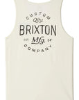 BRIXTON FREMONT TANK OFF WHITE
