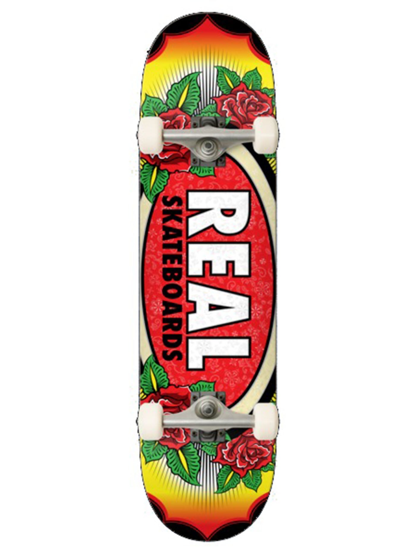 REAL COMPLETE ROSES OVAL (8") - The Drive Skateboard Shop