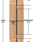 WELCOME DECK UNCHAINED (8.75") - The Drive Skateboard Shop
