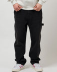 LOVIAH DENIM WORK DENIM SAND BLASTED DIRTY WASH BLACK FADE