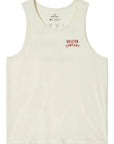 BRIXTON WOODBURN TANK TOP OFF WHITE/CRIMSON
