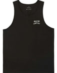 BRIXTON WOODBURN TANKTOP WASHED BLACK/WHITE - The Drive Skateboard Shop