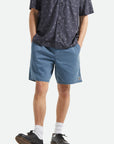 BRIXTON EVERYDAY VINTAGE WASH SHORT MIDNIGHT BLUE