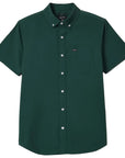 BRIXTON SANFORD OXFORD S/S WOVEN PRIMAL GREEN