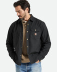 BRIXTON BUILDERS LINED JACKET WASHED BLACK