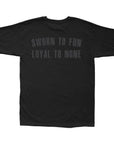 LOSER MACHINE SWORN TO FUN TEE BLACK