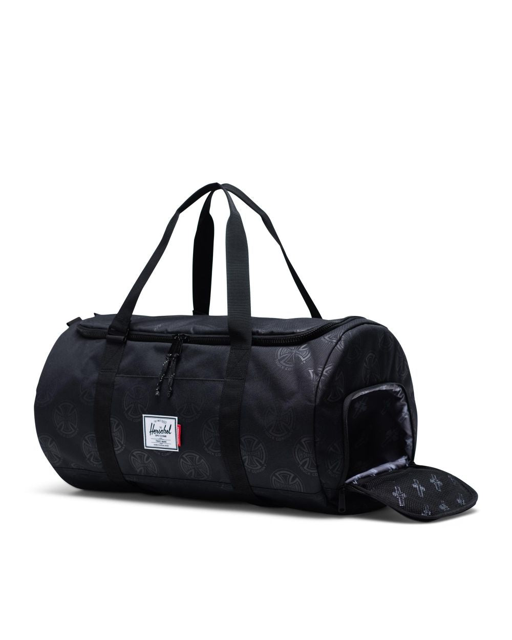 HERSCHEL INDEPENDENT SUTTON CARRYALL DUFFEL BLACK - The Drive Skateshop