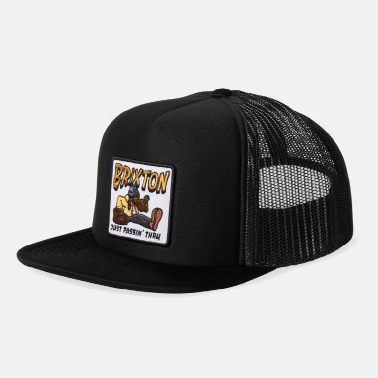 BRIXTON PASSIN THROUGH HP TRUCKER HAT BLACK