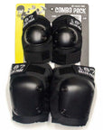 187 KILLER PADS COMBO ADULT COMBO PACK BLACK - The Drive Skateshop