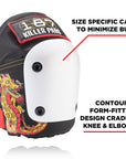 187 KILLER PADS CABALLERO - ADULT SIX PACK PAD SET - The Drive Skateshop