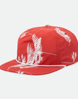BRIXTON HENSHAW MP SNAPBACK ALOHA RED - The Drive Skateshop