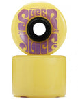 OJ WHEELS SUPER JUICE CRUISER WHEELS YELLOW 78A (60MM) - The Drive Skateshop