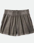 BRIXTON WOMENS CAREFREE SHORT WASHED BLACK