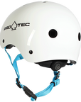 PRO-TEC - JR. CLASSIC FIT CERTIFIED WHITE - The Drive Skateshop
