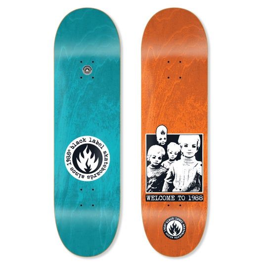 スケートボード Black label welcome to 1988 egg shape BLACK LABEL スケートボード Black label welcome to 1988 egg shape BLACK LABEL