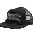 ANTIHERO BASIC EAGLE SNAPBACK BLACK/CHARCOAL - The Drive Skateshop