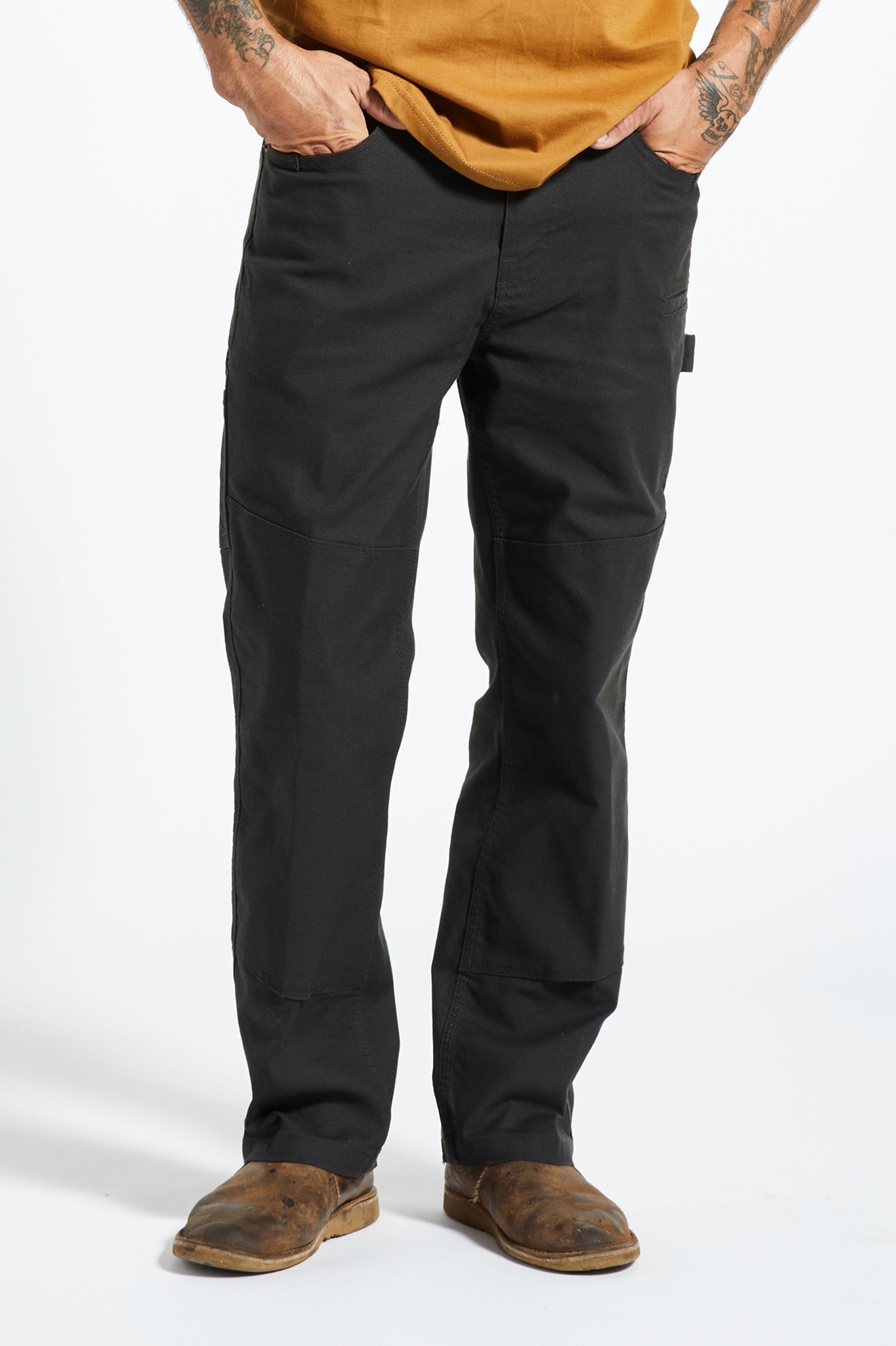 BRIXTON BUILDERS CARPENTER PANT WASHED BLACK – The Drive