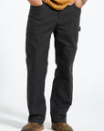 BRIXTON BUILDERS CARPENTER PANT WASHED BLACK