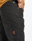 BRIXTON BUILDERS CARPENTER PANT WASHED BLACK