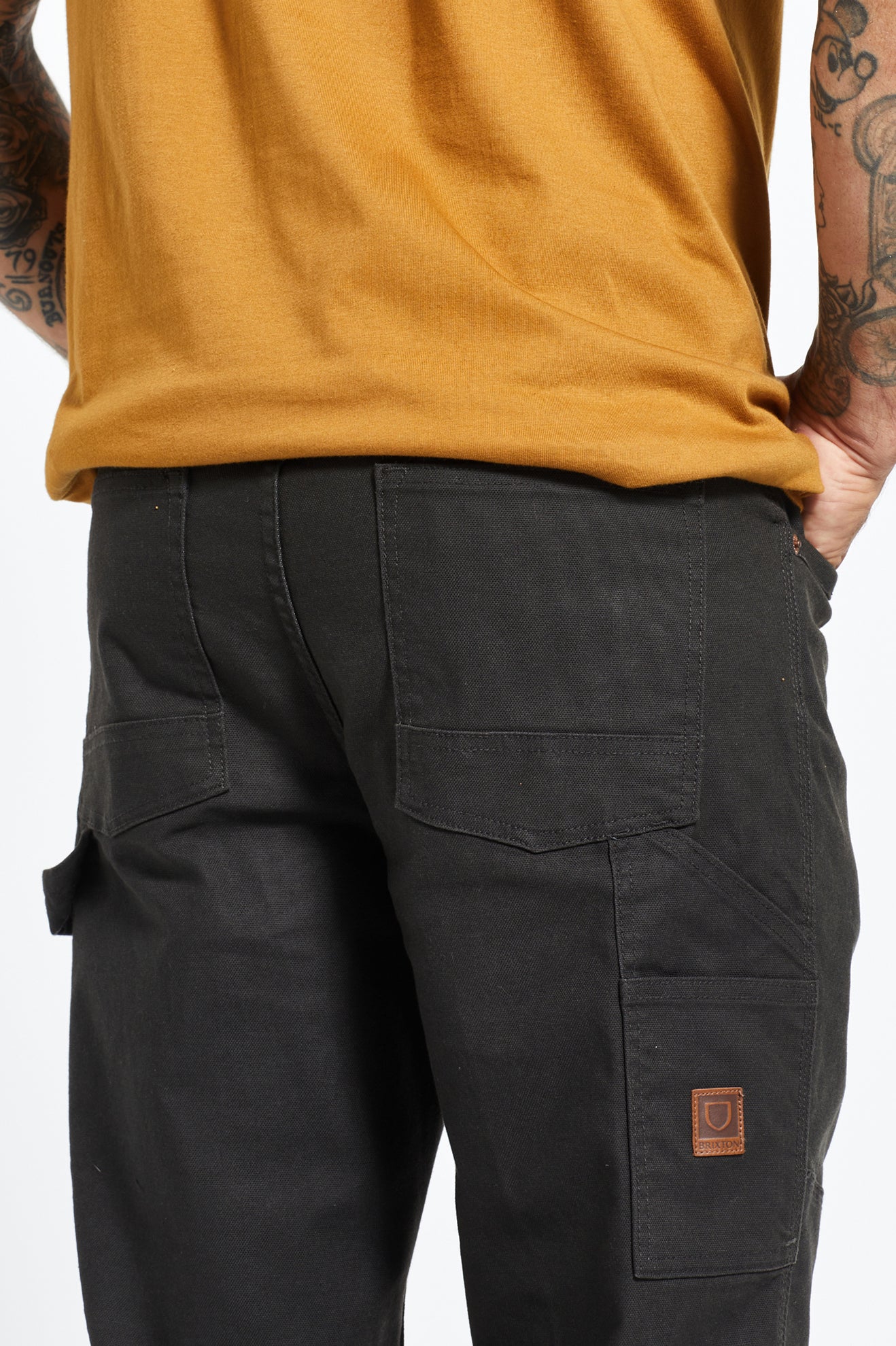 BRIXTON BUILDERS CARPENTER PANT WASHED BLACK – The Drive
