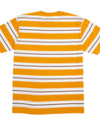 DARK SEAS GINSBURG KNIT T-SHIRT WHITE/GOLD