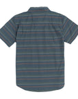 DARK SEAS MILLINGDON WOVEN TEE SLATE