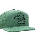 DARK SEAS TRIDENTS CORDUROY HAT GREEN