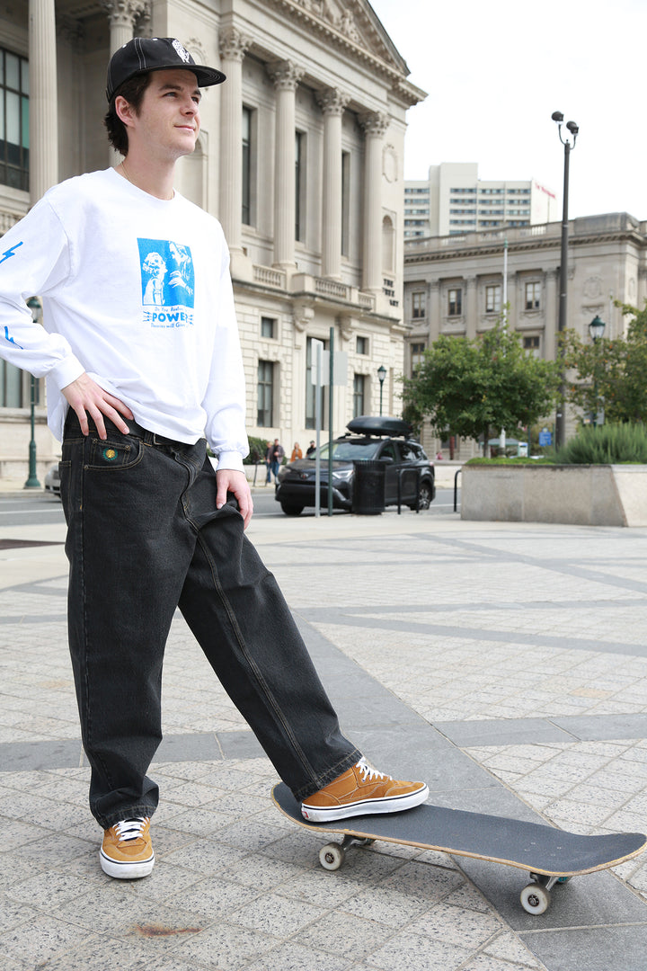 THEORIES PANTS PLAZA JEANS - BLACK – The Drive Skateboard Shop
