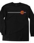 SANTA CRUZ YOUTH L/S T-SHIRT CLASSIC DOT BLACK