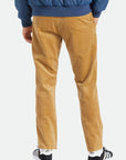 BRIXTON CHOICE CHINO REGULAR PANT KHAKI CORD