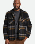 BRIXTON DURHAM LINED JACKET BLACK/CHARCOAL/DESERT PALM