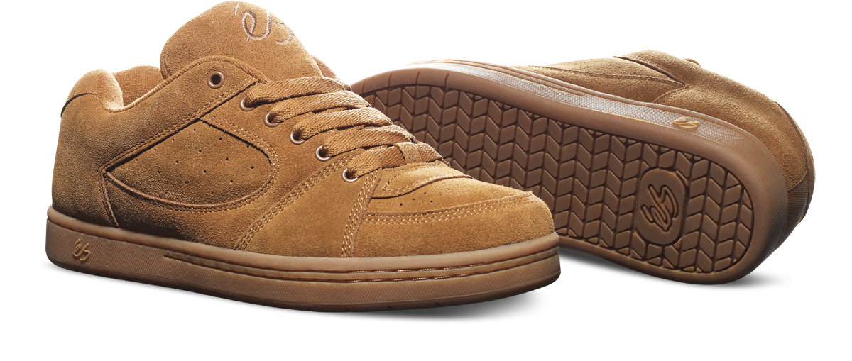 ES ACCEL OG BROWN/GUM - The Drive Skateshop