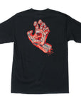 SANTA CRUZ T-SHIRT DECODER HAND BLACK - The Drive Skateshop