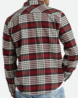 BRIXTON BOWERY FLANNEL ISLAND BERRY/WHITECAP/BLACK - The Drive Skateshop