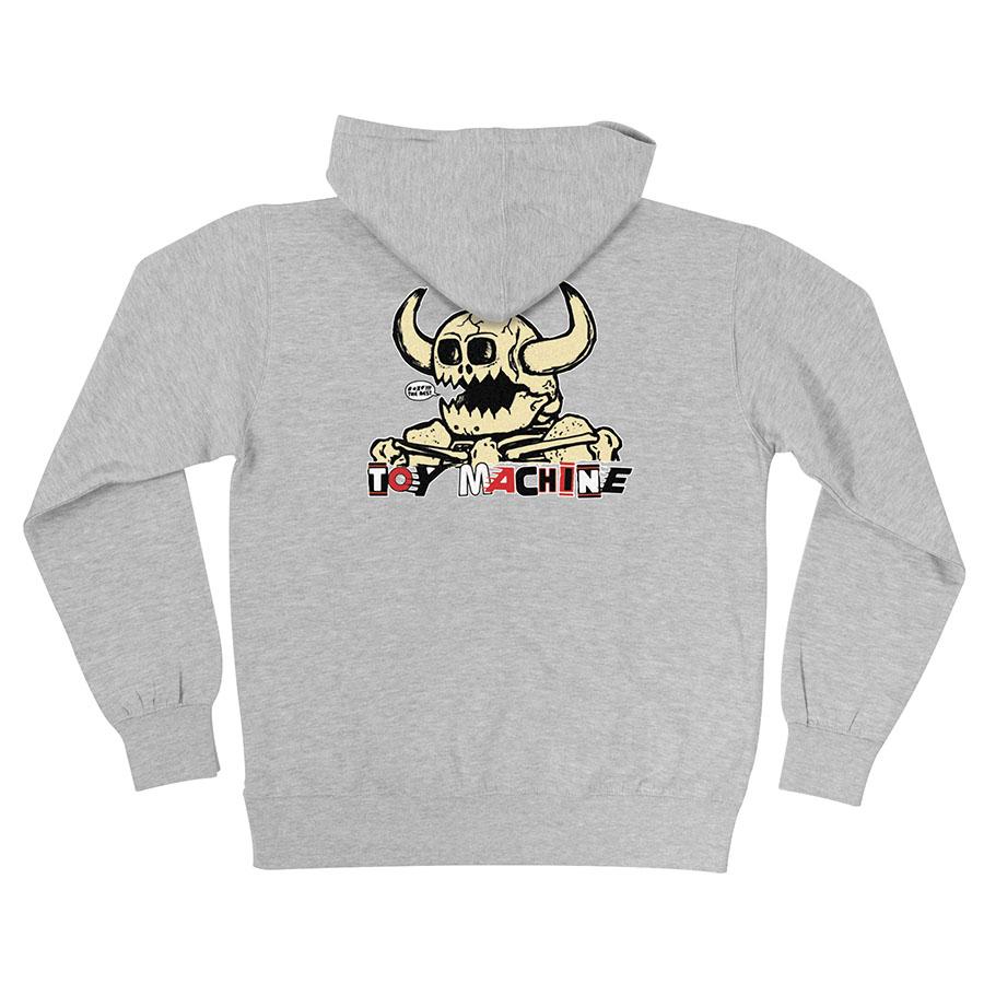 INDEPENDENT X TOY MACHINE SWEATER TOY MASH UP HEATHER GREY – The