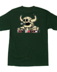 INDEPENDENT X TOY MACHINE T-SHIRT TOY MASH UP FOREST GREEN - The Drive Skateshop