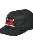 INDEPENDENT X TOY MACHINE SNAPBACK BAR BLACK