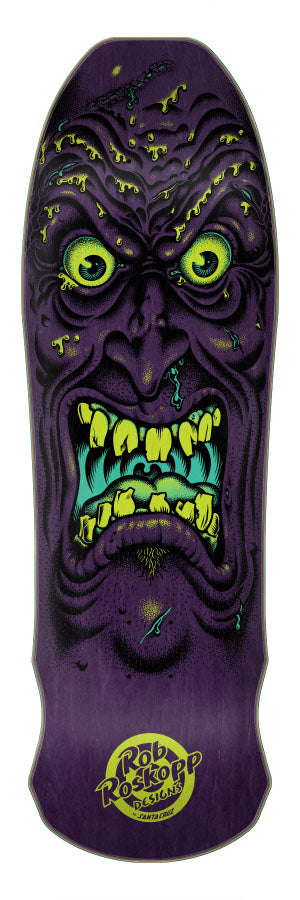 福ベンSANTA CRUZ ROB ROSKOPP FACE DECK Santa Cruz Skateboards: Rob Roskopp Face Reissue Deck