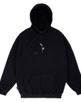 MAGENTA TREE PLANT HOODIE BLACK - The Drive Skateshop