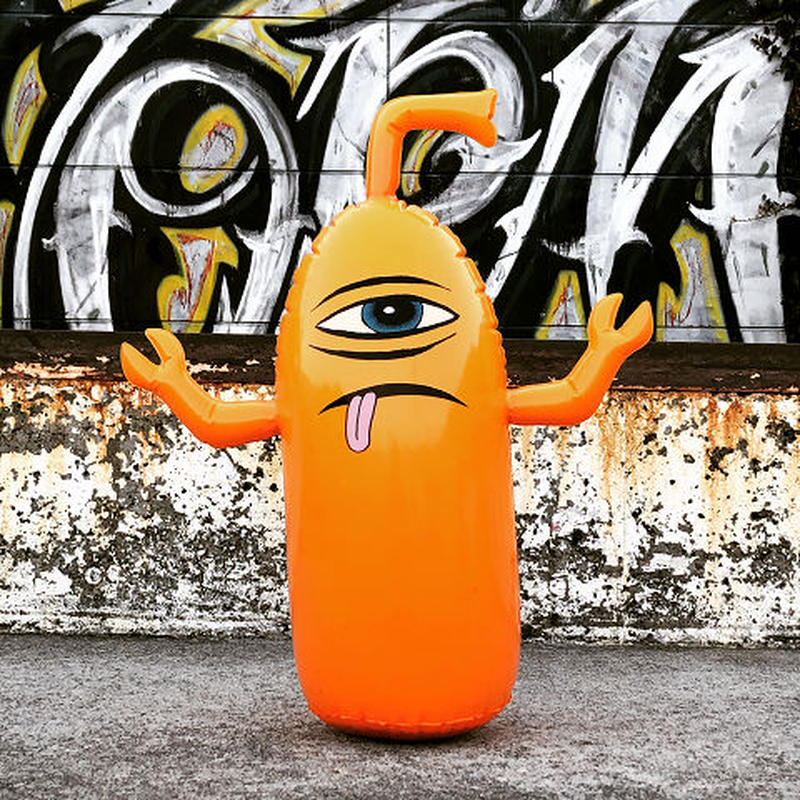 TOY MACHINE SECT BLOWUP DOLL ORANGE The Drive Skateboard Shop TOY MACHINE SECT BLOWUP DOLL ORANGE The Drive Skateboard Shop