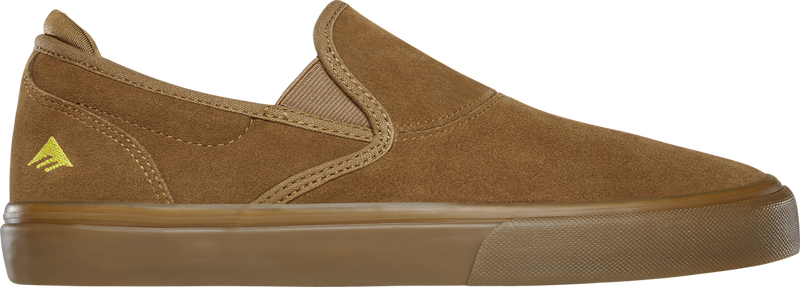 EMERICA WINO G6 SLIP ON BROWN/GUM