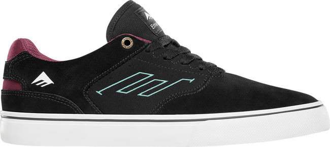 EMERICA THE LOW VULC BLACK - The Drive Skateshop