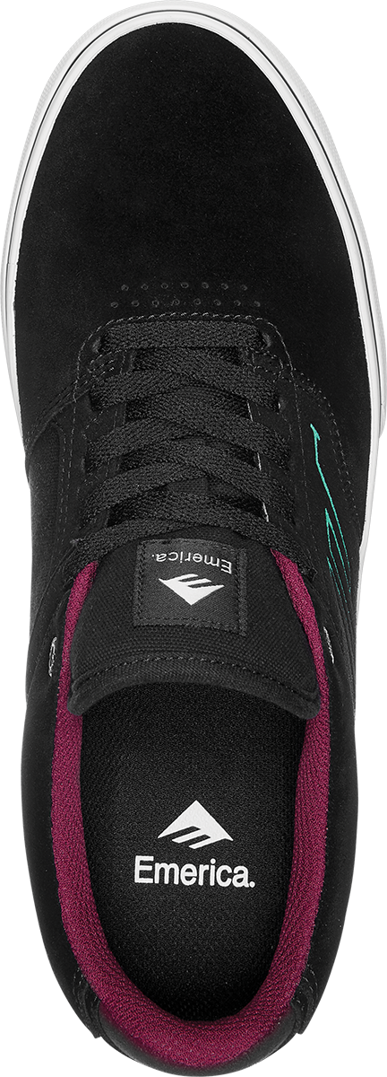 EMERICA THE LOW VULC BLACK - The Drive Skateshop