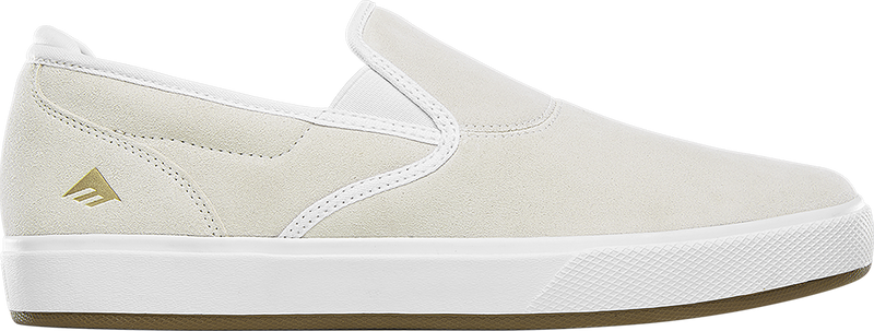 EMERICA WINO G6 SLIP ON CUPSOLE WHITE The Drive Skateboard Shop