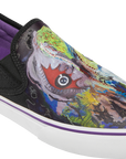 EMERICA X DINOSAUR JR WINO G6 SLIP ON BLACK/PURPLE
